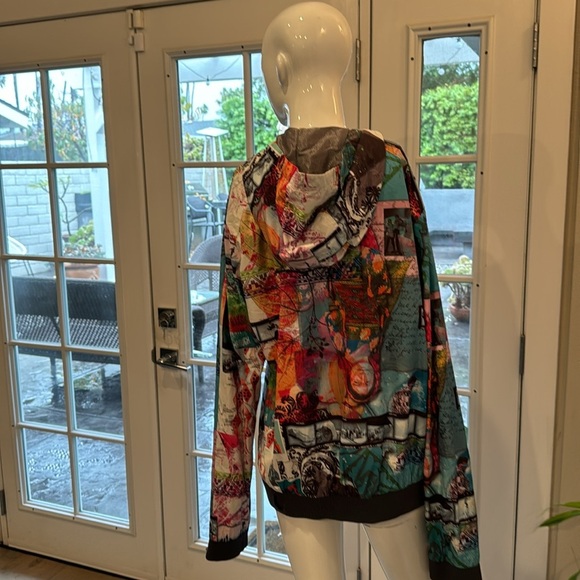 Oxbow French Surf Brand Wind Stopper Unisex Wndbreaker Jacket Multiclored Size L - Picture 5 of 14